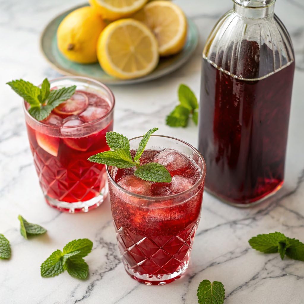 Amazon.com: 1883 Hibiscus Syrup for Drinks, Made in France, 1